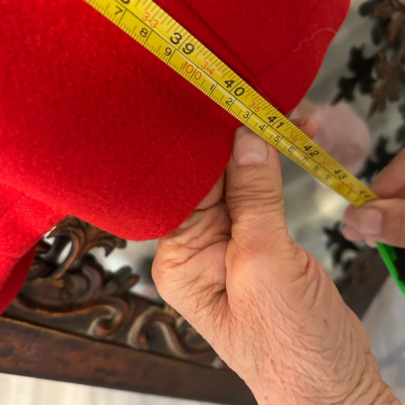 BellanBlue Red Trench Coat - Picture 7 of 9